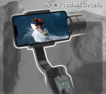 Load image into Gallery viewer, QAML F8 Handheld 3-Axis Gimbal Phone Holder Anti Shake Video Record Stabilizer for Xiaomi iPhone Cellphone Smartphone
