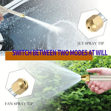 Load image into Gallery viewer, Nozzle Wand High-Pressure Gun] High-Pressure Power Washer Spray Gun with Nozzle Wand - Fit, Metal Garden Hose Attachment for Lawn Care &amp; Gardening, Laundry Machine, Soft Hose

