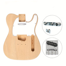 Load image into Gallery viewer, DIY 6-String TL Style Electric Guitar Kits With Mahogany Body, Maple Neck And Accessories

