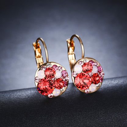 1 Pair of Exquisite Vintage-Inspired Drop Earrings for Women, Elegant Accessories