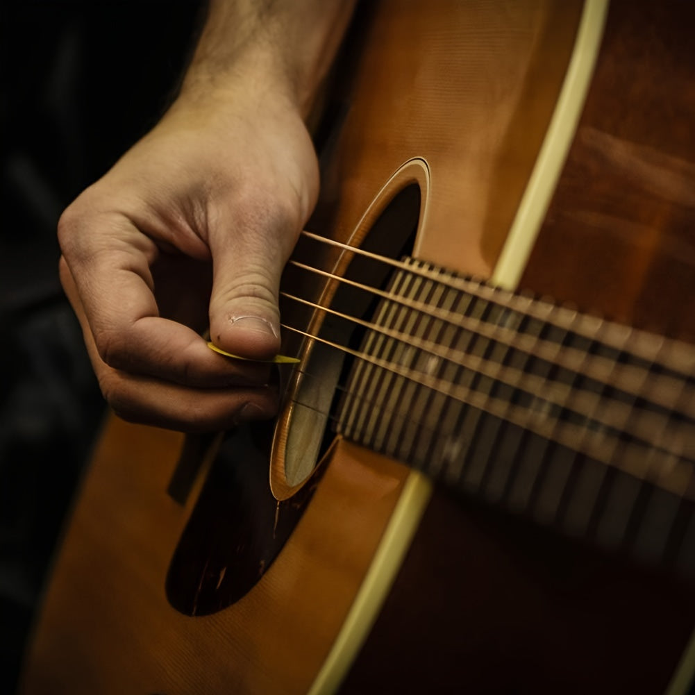 20pcs/50pcs/100pcs Premium Guitar Picks - Diverse Thicknesses for Versatile Playing Styles, Universally Compatible with Bass, Electric, and Acoustic Guitars, Thoughtful Gift Idea for Guitar Enthusiasts