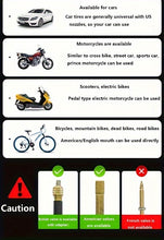 Load image into Gallery viewer, Cubidupi 4/8/16pcs Universal Fit LED Wheel Rim Lights, Plastic Material, Waterproof and Sun-Resistant, for Cars and Motorcycles, Blue and Green Breathing Fire Effect, Tire Valve Decoration
