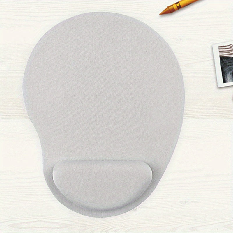 [One Ergonomic Wrist Support Cushion] Ergonomic EVA Wrist Support Cushion, Non-Slip Memory Foam Mouse Pad, Comfortable Skin-Friendly Desk Rest for Office Computer Use