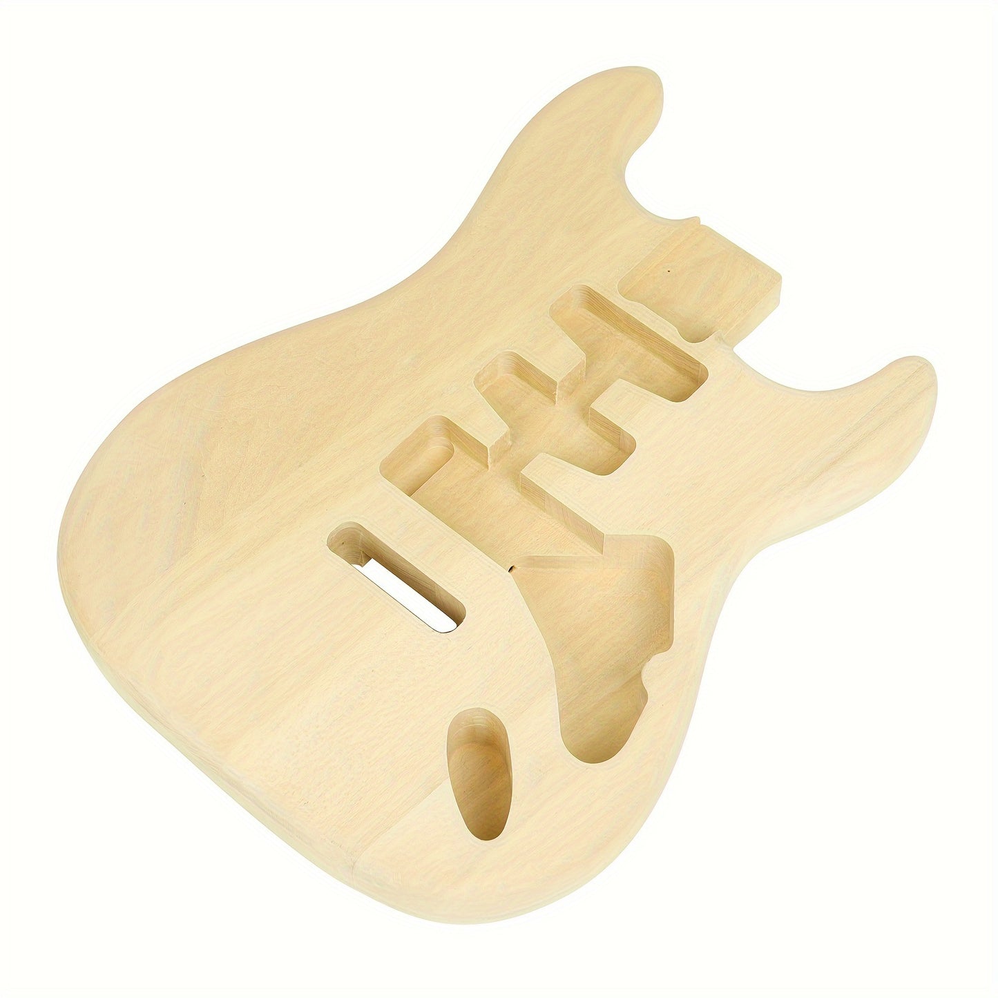 IRIN DIY-3 DIY Electric Guitar Assembly Full Set Of Handmade Accessories ST Wood Color Paper Box