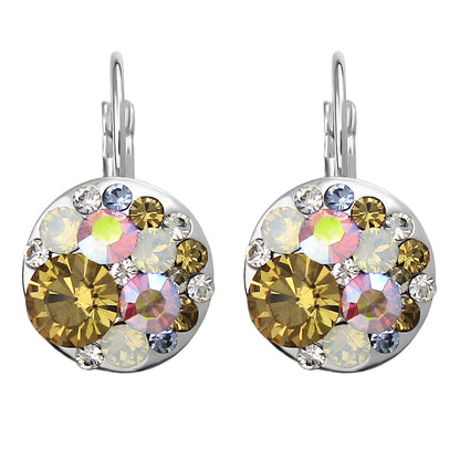 1 Pair of Exquisite Vintage-Inspired Drop Earrings for Women, Elegant Accessories