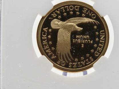 2007 S $1 Sacagawea Native Dollar Coin Golden Dollar Golden $1 Coin