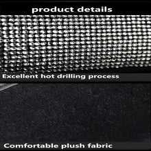 Load image into Gallery viewer, 2pack Car Setting Seat Belt Protector Leather Bag Edge Shoulder Protector Car Interior Full Of Artificial Diamonds Modified Decoration Supplies
