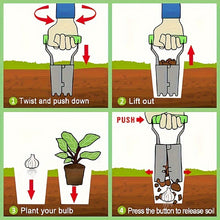 Load image into Gallery viewer, 1pc Stainless Steel Seeder Tool Kit, Seedling Opener, For Seedling
