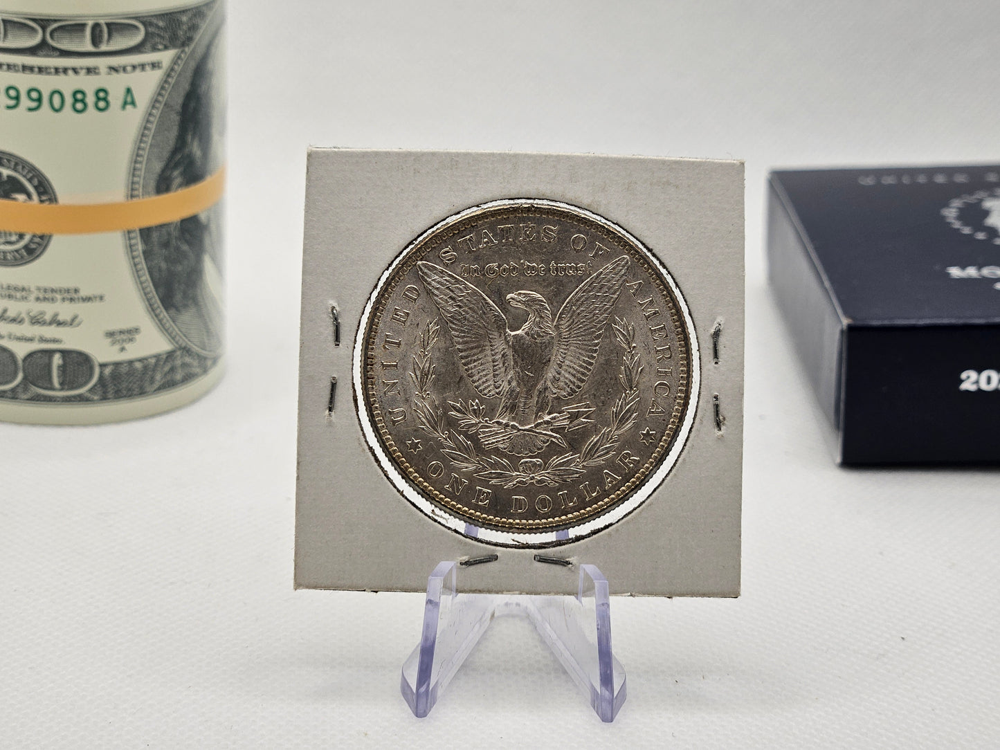 1885 Silver Morgan Dollar MS Circulated Condition 90% Silver Coin Good Year