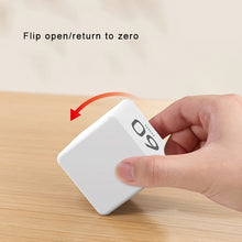 Load image into Gallery viewer, 1pc, Lightweight LCD Cube Timer, Countdown Reminder Mini Kitchen Alarm Clock for Shower/Study/Cooking, Time Management, Sports, Practical Kitchen Timer
