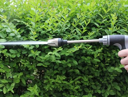 [High-Pressure Water Gun] High-Pressure Quick Connect Adapters Car Washing Water Gun | Universal 3/4 & 1/2 Inch Multi-Purpose Garden Hose Nozzle with Foam Tank - Compact & Adjustable for Cars, Gardens, Pets & Outdoor Cleaning