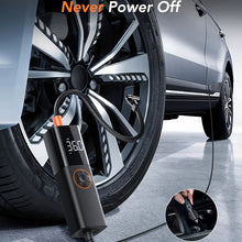 Load image into Gallery viewer, Tire Inflator Portable Air Compressor, 12V DC Auto Air Pump for Car Tires, 150PSI Electric Tire Pump with Digital Pressure Gauge, LED Light for Car Motorcycle Bike Ball, Car Accessories, for DC only.

