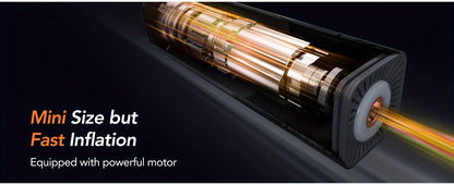 Tire Inflator Portable Air Compressor, 12V DC Auto Air Pump for Car Tires, 150PSI Electric Tire Pump with Digital Pressure Gauge, LED Light for Car Motorcycle Bike Ball, Car Accessories, for DC only.