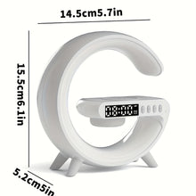Load image into Gallery viewer, LED Smart Alarm Clock with Wireless Charger and Music Speaker – Night Starry Light &amp; Colorful Home Atmosphere, USB Powered
