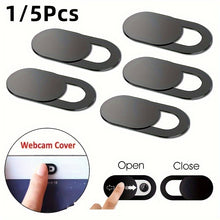 Load image into Gallery viewer, 1/5pcs Premium Webcam Cover Slider Kit - Private Camera Protector for iPhone, PC, Laptop - Reusable, Easy-Install, Durable Plastic Sticker with Slider Design for Enhanced Security and Peace of Mind
