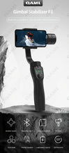 Load image into Gallery viewer, QAML F8 Handheld 3-Axis Gimbal Phone Holder Anti Shake Video Record Stabilizer for Xiaomi iPhone Cellphone Smartphone
