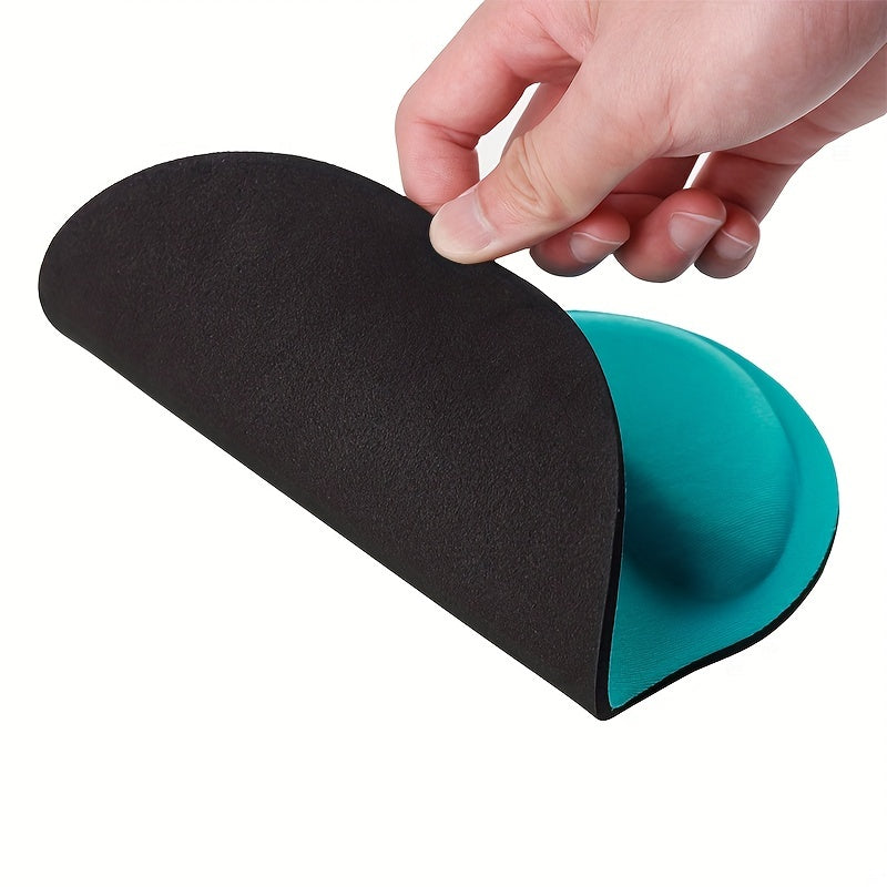 [One Ergonomic Wrist Support Cushion] Ergonomic EVA Wrist Support Cushion, Non-Slip Memory Foam Mouse Pad, Comfortable Skin-Friendly Desk Rest for Office Computer Use