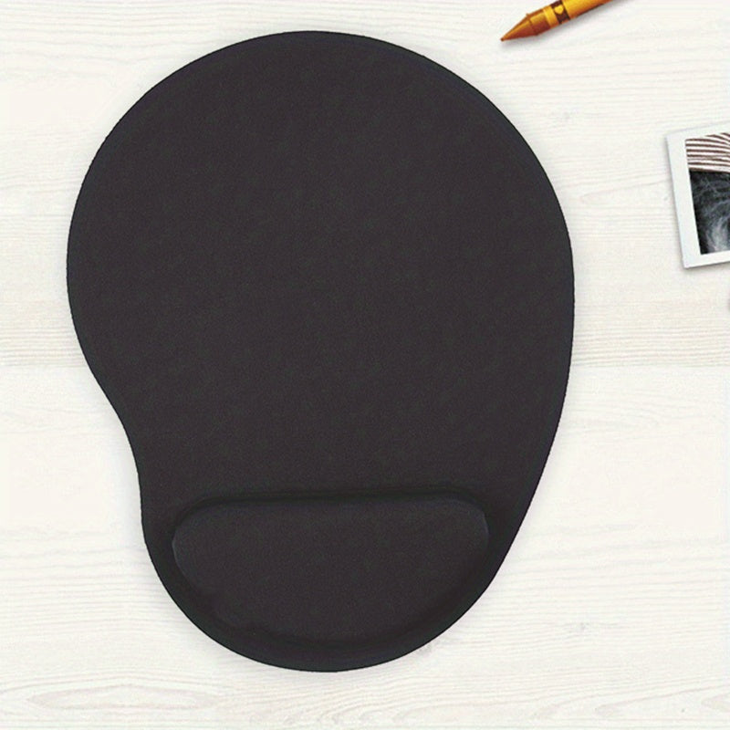 [One Ergonomic Wrist Support Cushion] Ergonomic EVA Wrist Support Cushion, Non-Slip Memory Foam Mouse Pad, Comfortable Skin-Friendly Desk Rest for Office Computer Use