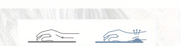 [One Ergonomic Wrist Support Cushion] Ergonomic EVA Wrist Support Cushion, Non-Slip Memory Foam Mouse Pad, Comfortable Skin-Friendly Desk Rest for Office Computer Use