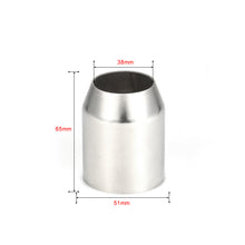 Load image into Gallery viewer, 1pc Lixada Universal Stainless Steel Motorcycle Exhaust Pipe, 38-51mm, Tail Refit Exhaust Muffler for ATV, Motorcycles
