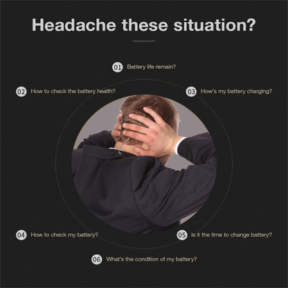 Mini 12V Car Battery Tester Digital Alternator Tester 6LED Lights Detect Display Car Tool Auto Battery Tester For Car Motorcycle