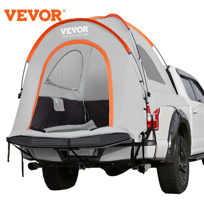 VEVOR Truck Bed Tent, Pickup Truck Tent With Rain Layer And Carry Bag, Waterproof Double Layer Truck Tent For Camping, Accommodate, For Camping Traveling Outdoor Activities