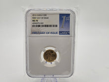 Load image into Gallery viewer, 2016 Eagle GS $5 First Day of Issue MS70 1/10 oz .9999 United Stated Gold Walking Liberty Coin in Assay
