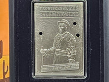 Load image into Gallery viewer, 1oz Pure Silver Bar in Clear Card Assay .999 Calamity Jane Collectable Wild West Box
