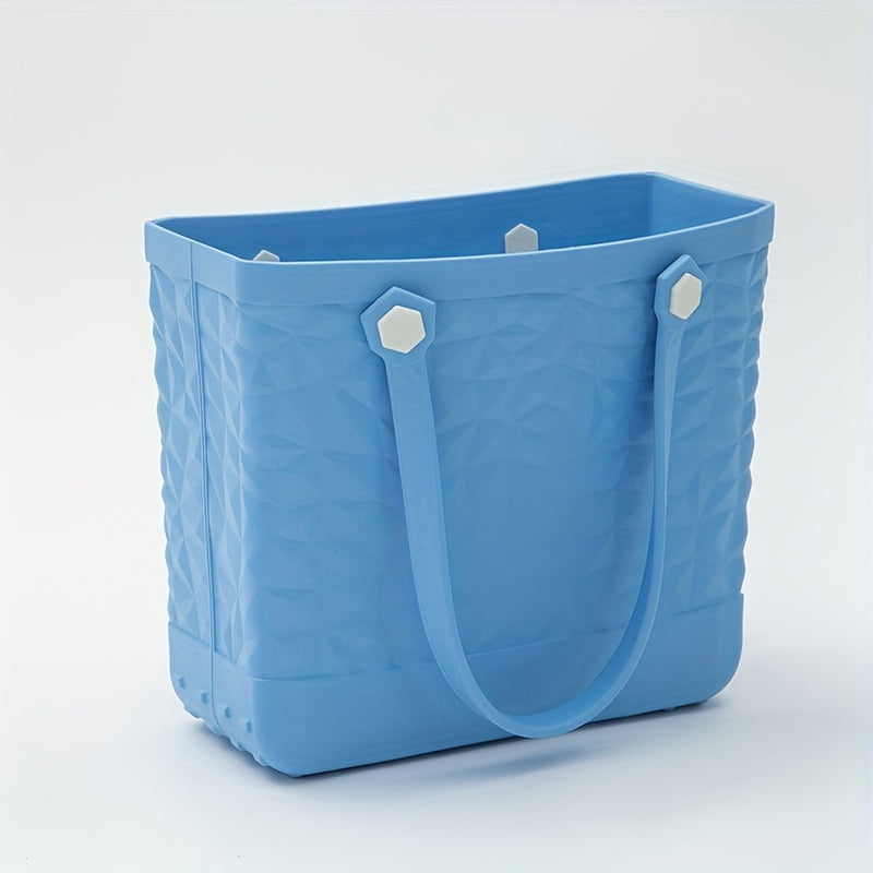 EVA Beach Tote Bag, Large Capacity Tote Bag For Beach, Pool Boat, Groceries, Sports