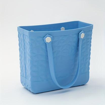 EVA Beach Tote Bag, Large Capacity Tote Bag For Beach, Pool Boat, Groceries, Sports