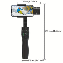 Load image into Gallery viewer, QAML F8 Handheld 3-Axis Gimbal Phone Holder Anti Shake Video Record Stabilizer for Xiaomi iPhone Cellphone Smartphone

