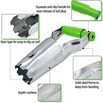 1pc Stainless Steel Seeder Tool Kit, Seedling Opener, For Seedling