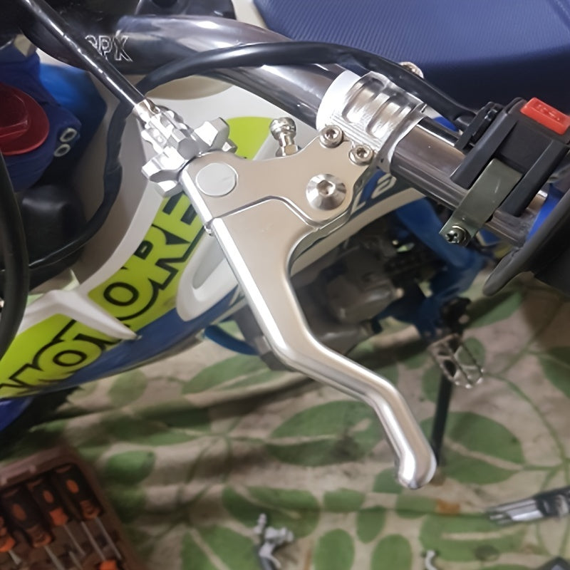 "FXCNC CNC Aluminum Surface Performance Stunt Clutch Lever Mount Bracket - Anodized, Universal 7/8"" 22mm - For Motorcycles - Enhance Clutch Control & Style - Great Gift for Motorcycle Enthusiasts"