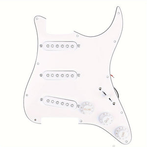 IRIN DIY-3 DIY Electric Guitar Assembly Full Set Of Handmade Accessories ST Wood Color Paper Box