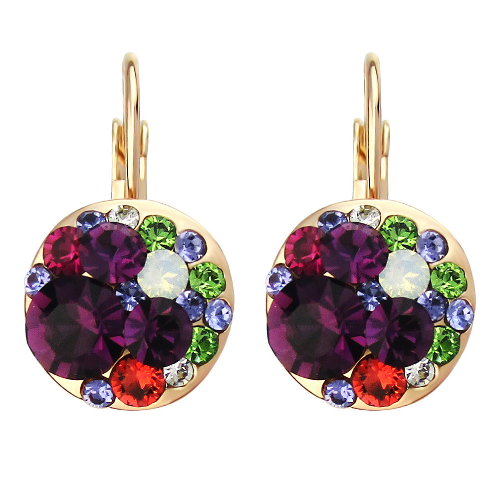 1 Pair of Exquisite Vintage-Inspired Drop Earrings for Women, Elegant Accessories