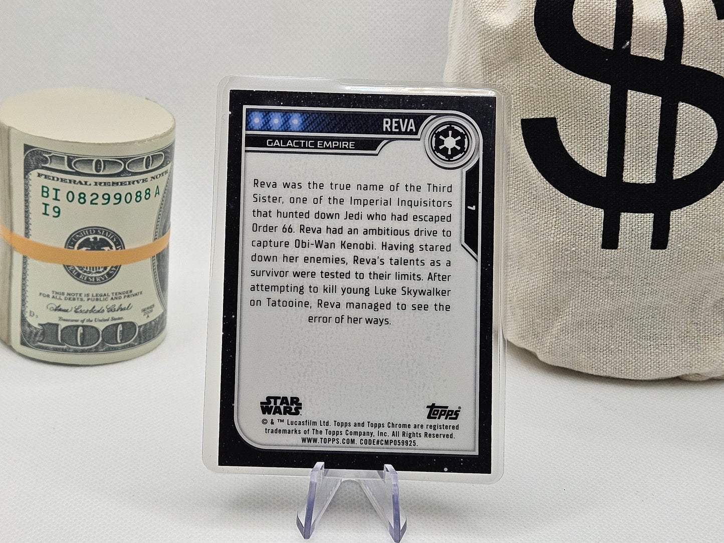 1 Grain Pure Silver Bar in Premium Card Assay .999 Star Wars Collectable Card