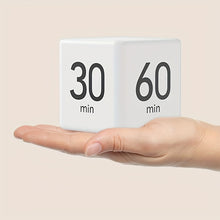 Load image into Gallery viewer, 1pc, Lightweight LCD Cube Timer, Countdown Reminder Mini Kitchen Alarm Clock for Shower/Study/Cooking, Time Management, Sports, Practical Kitchen Timer

