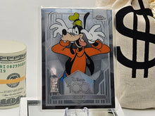 Load image into Gallery viewer, 1 Grain Pure Silver Bar in Premium Disney Assay Card .999 Goofy Collectable Card

