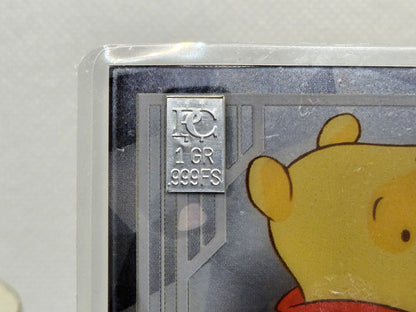 1 Grain Pure Silver Bar in Premium Disney 1 Grain Pure Premium Silver Bar in Card Assay .999 Winnie the P Collectable Card .999 Asha Collectable Card