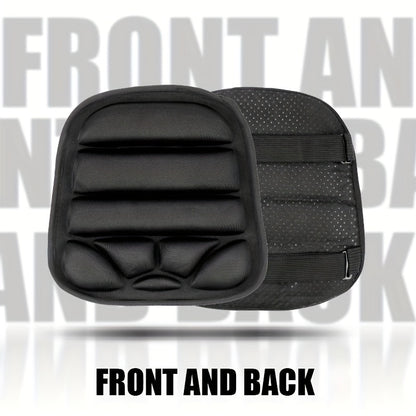 Universal Motorcycle Seat Cushion Cover - Premium Lycra Fabric, Breathable, Shock-Absorbing, Non-Inflatable - Compatible with Most Motorcycles, Front and Rear Seat, Comfort and Support Accessory