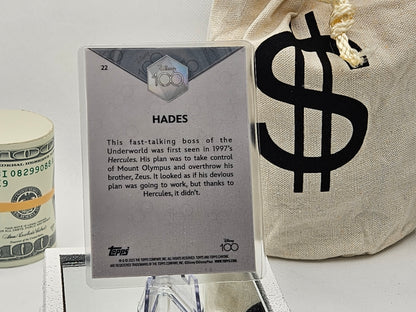 1 Grain Pure Silver Bar in Premium Disney Silver Bar in Card Assay .999 Hades