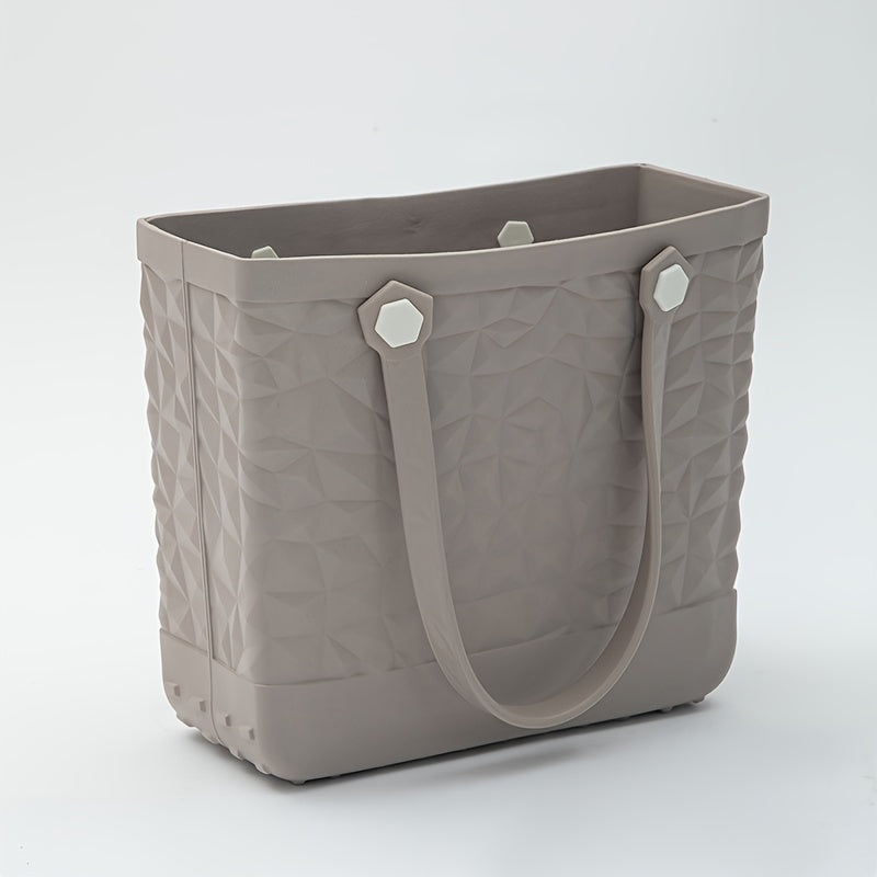 EVA Beach Tote Bag, Large Capacity Tote Bag For Beach, Pool Boat, Groceries, Sports