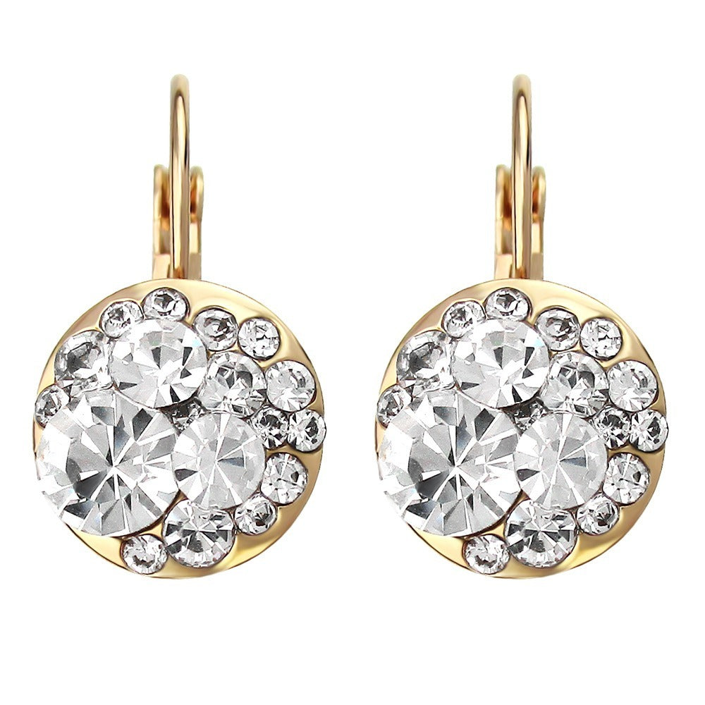 1 Pair of Exquisite Vintage-Inspired Drop Earrings for Women, Elegant Accessories