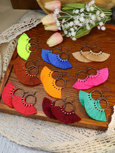 Load image into Gallery viewer, 9 Pairs Boho Earrings Round Colorful Tassel Drop Earrings Charms Jewelry Gift Birthday Gifts For Women Wife Girls Her
