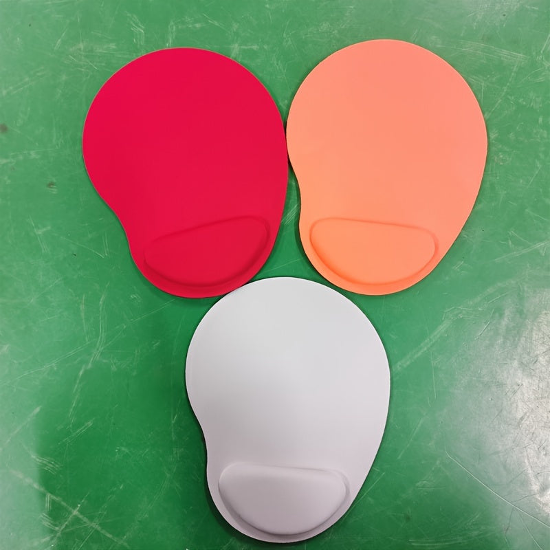 [One Ergonomic Wrist Support Cushion] Ergonomic EVA Wrist Support Cushion, Non-Slip Memory Foam Mouse Pad, Comfortable Skin-Friendly Desk Rest for Office Computer Use