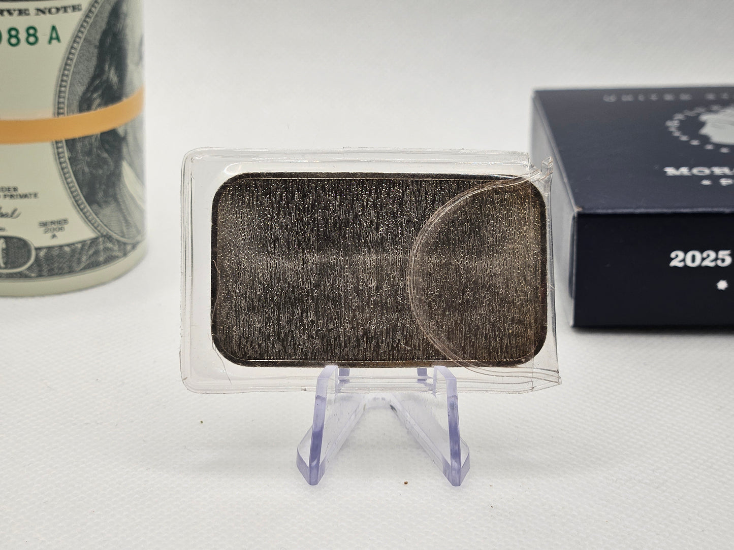 1oz Silver Bar Poured Casted Silver .999 Pure Branded Platinum Bar Invest