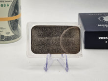 Load image into Gallery viewer, 1oz Silver Bar Poured Casted Silver .999 Pure Branded Platinum Bar Invest

