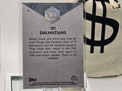 1 Grain Pure Silver Bar in Premium Disney Silver Bar in Card Assay .999 101 Dalmatians