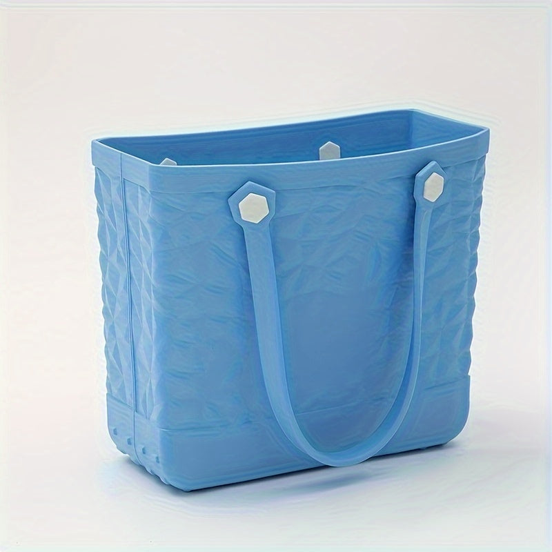 EVA Beach Tote Bag, Large Capacity Tote Bag For Beach, Pool Boat, Groceries, Sports