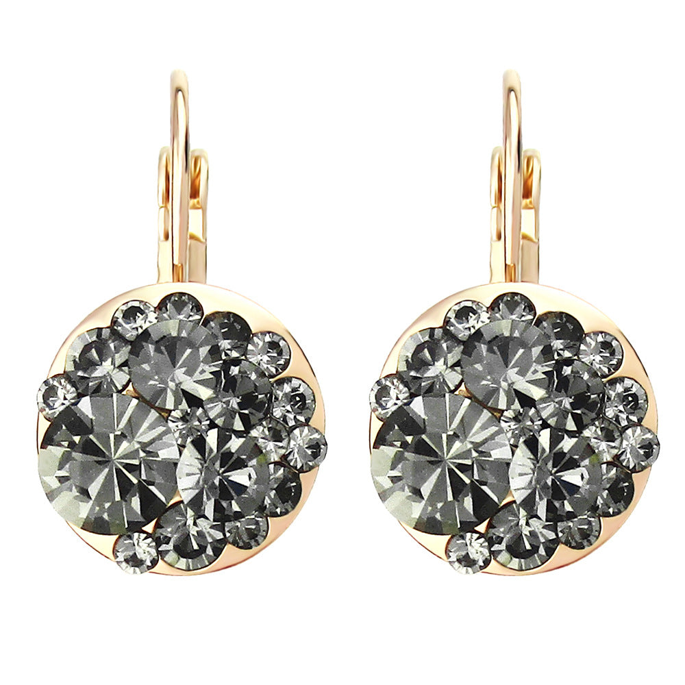 1 Pair of Exquisite Vintage-Inspired Drop Earrings for Women, Elegant Accessories